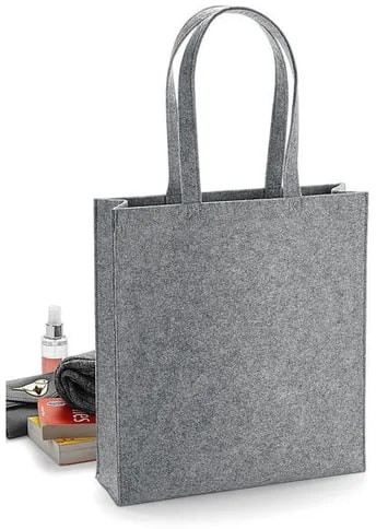 Plain Felt Hand Bags, Technics : Machine Made