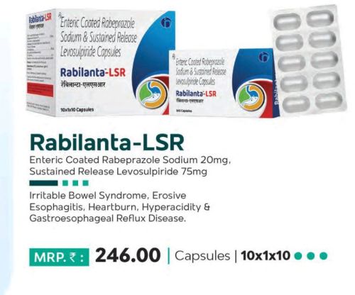 Rabilanta-lsr Capsules, Packaging Type : Stripes