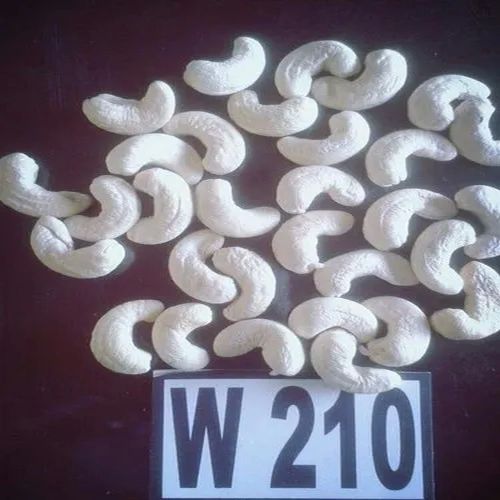 Raw W210 Whole Cashew Nuts, Color : Creamy