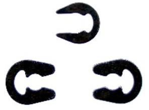 Carbon Steel U Type Circlips For Machinery Use