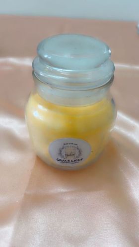 Lemon Grass Jar Candle For Use Decoration
