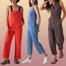 Cotton Polyester Ladies Jumpsuits