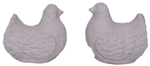 Plain PMM01 Paper Mache Mandarin For Decoration