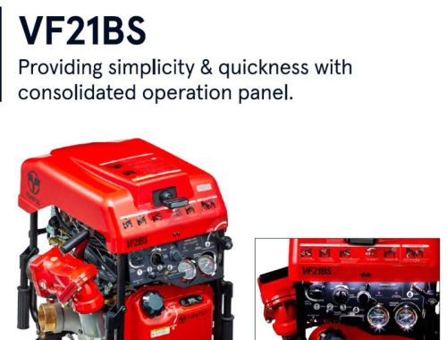 Tohatsu Fire Water Pumps, Color : Red