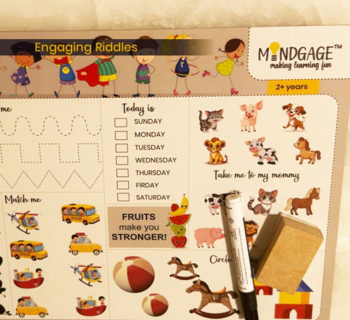 Mindgage Sunboard WOW Mat, Color : White for Learning
