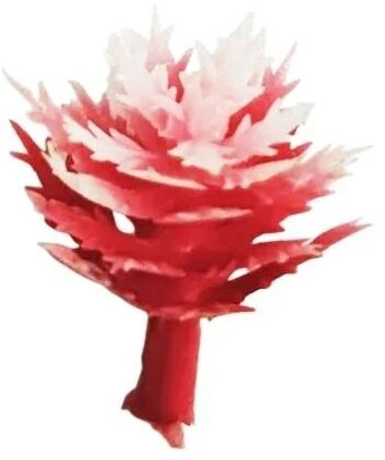 Mini Gold Red White - Artificial Plastic Plant Fillers