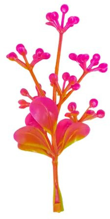 Nimboo Moti Yellow Pink - Artificial Plastic Plant Fillers