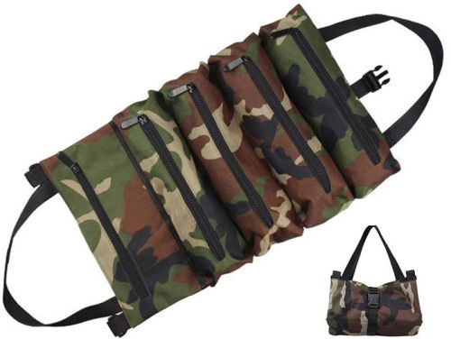 Pahal Rnylon Heavy Duty Oll-up Wrench Pouch Tool Bag