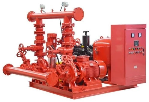 Automatic Portable Fire Fighting Pump, Power Source : Electric