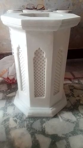 Polished Marble Table Stand