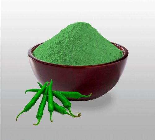 Natural Green Chili Powder For Cooking