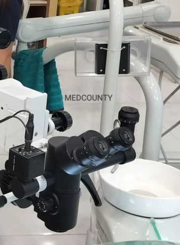 Electricity Medcounty Dental Microscope With Monocular Attachment