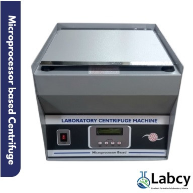 Labcy Brand Microprocessor Based Centrifuge, Packaging Type : Card Board Box For Laboratory