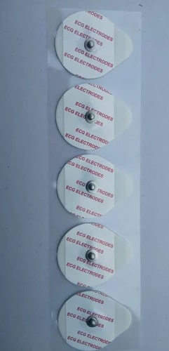 Rubber Disposable ECG Electrodes For Hospital Use