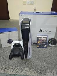 Sony Plastic Play Station 5 For Gaming Use