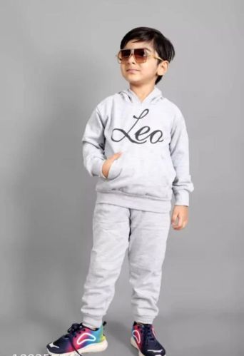 Printed Kids Hoodie Set, Brand Name : AST FASHION Small