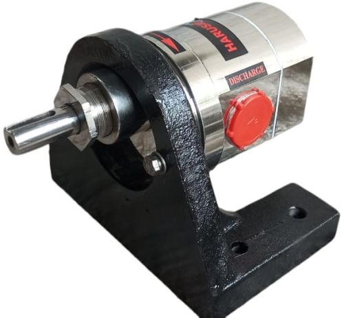 Manual ELECTRIC MOTOR SS Rotary Twin Gear Pump, Power : 1hp