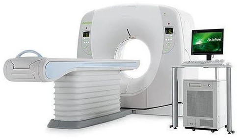 CT Scan Machine, Color : White, Weight : 100-200kg For Hospital