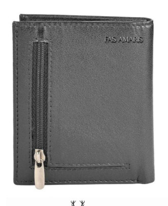 Fas Amaris Polished Leather Wallets For Gifting, Cash, Personal Use