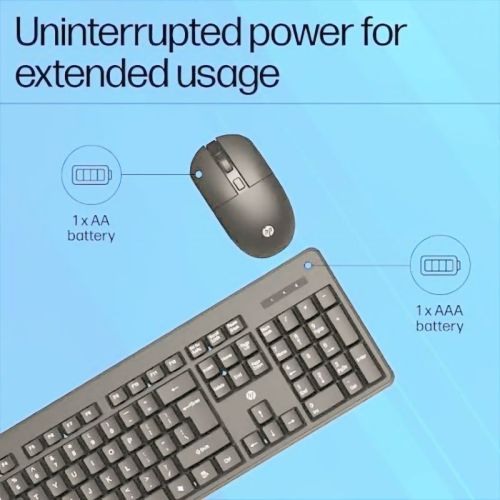 ABS Plastic HP Wireless Keyboard Mouse, Certification : CE Certified