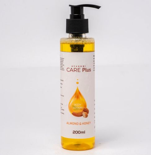 Almond & Honey Body Lotion 200ml, Form : Liquid For Personal Use