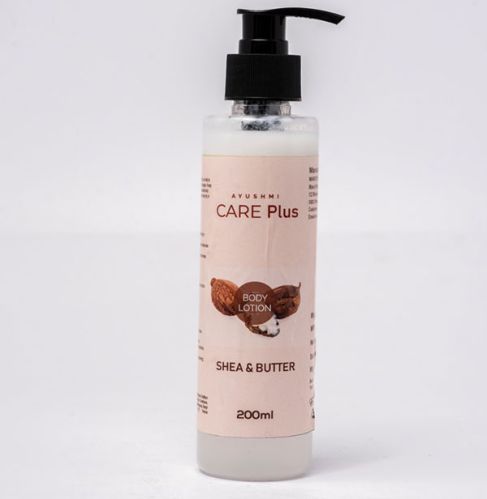 Shea & Butter Lotion 200ml, Packaging Type : Plastic Bottles