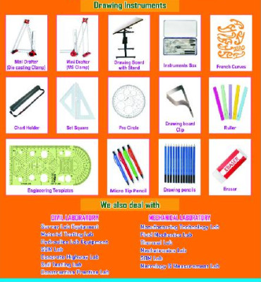 TNEI Steel Drawing Instruments For Laboratory