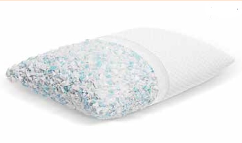 Shredded Memory Foam Pillow, Color : White For Hotel
