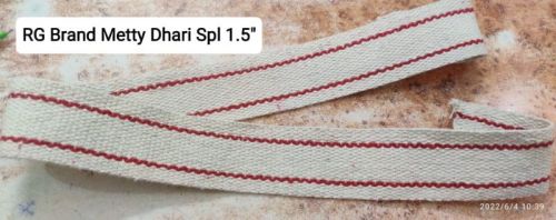 Matty 1.5inch Dhari Cotton Niwar For Charpai