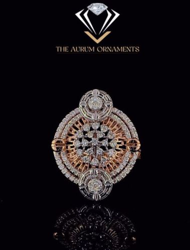 AULR763 Ladies Diamond Cocktail Rings