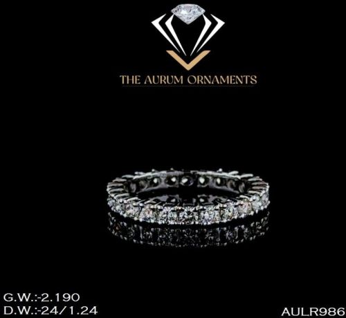 Polished AULR986 Ladies Diamond Ring