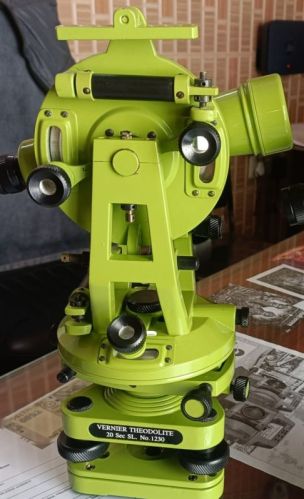 Sasa Brass/aluminium Vernier Transit Theodolite, Color : May Be Vary, May Be Vary, Certification : Own Certified