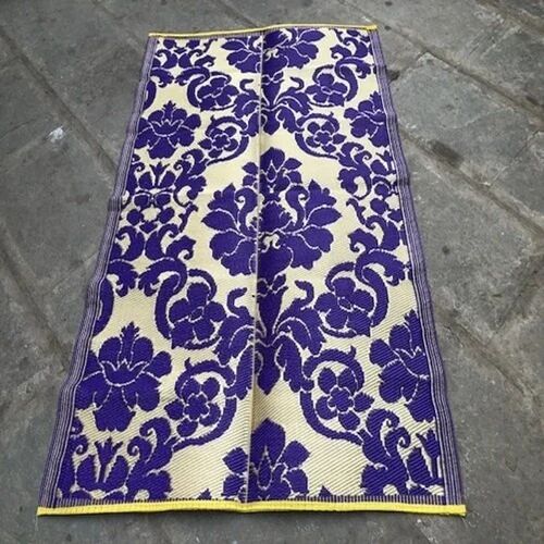 Polypropylene PP Woven Printed Mat, Shape : Rectangular