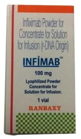 100mg Infimab Injection, Packaging Type : Paper Box