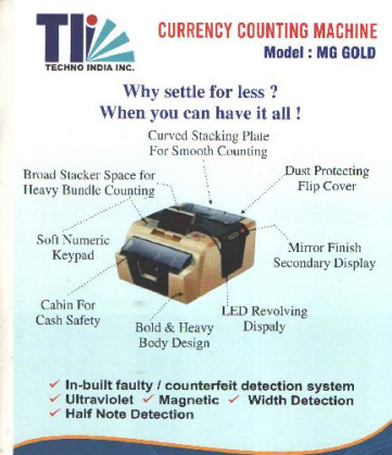 Heavy Duty Loose Note Authentation Machine