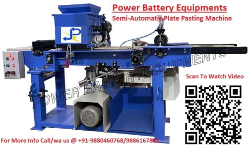 Battery Grid Pasting Machine, Voltage : 415 V