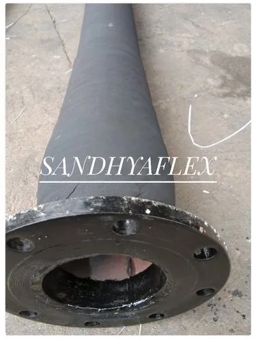 Polished PVC 10 Bar Slurry Rubber Hose, Color : Black