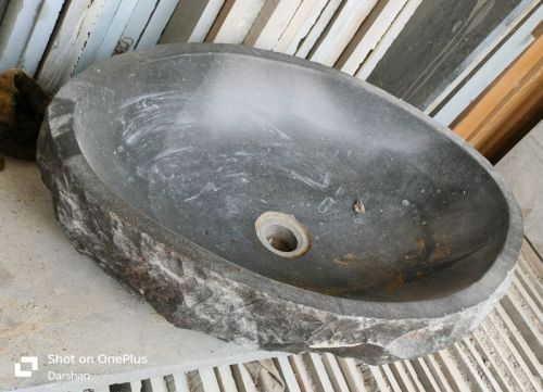 Polished Natural Stone Wash Basin For Home, Hotel, Office, Restaurant