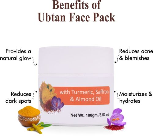Derm Ease Ubtan Face Pack, Weight : 100 GM