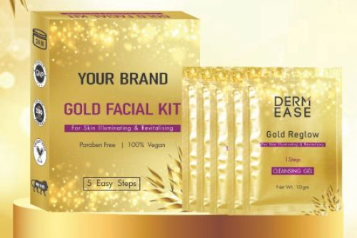 Derm Ease Gold Facial Kit, Gender : Ladies