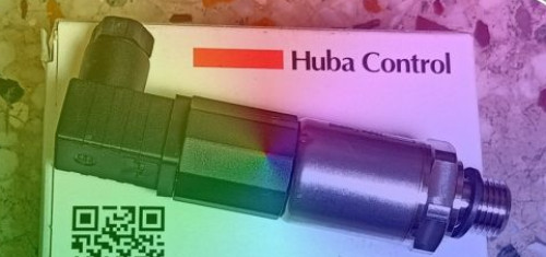 Huba Pressure Transmitter Model 528.8120032411w Range 0-1 Bar