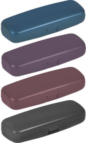 Dln Plain Dolphin Plastic Spectacle Case For Glasses Storage