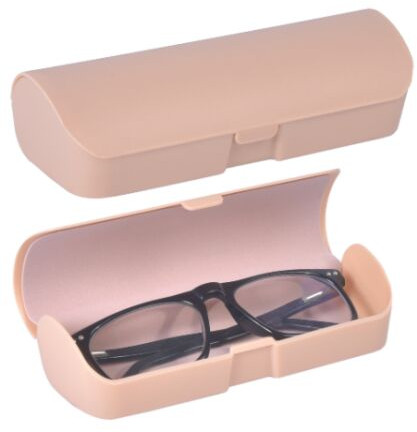 Hkm Plain Hakim Plastic Spectacle Case For Glasses Storage