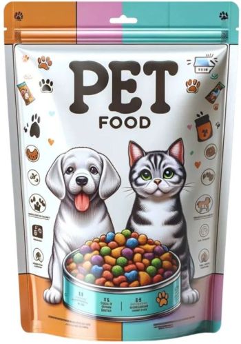 Multi Layer Lamination Pet Food Packaging Pouch