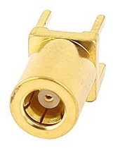 Eteily Smb (F) ST. PCB Mount Connector, Connection Type : Female