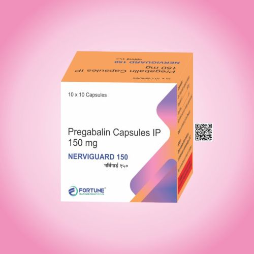 Pregabalin 150 Mg Capsule, Packaging Size : 10X10