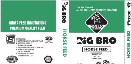 Natural 25 Kg Horse Feed, Packaging Type : Sack Bag