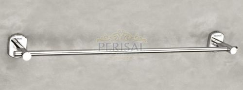 Perisal Polished Stainless Steel Retro Towel Rod For Bathroom