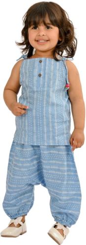 Printed Square Cotton Kidswear Set, Gender : Girl