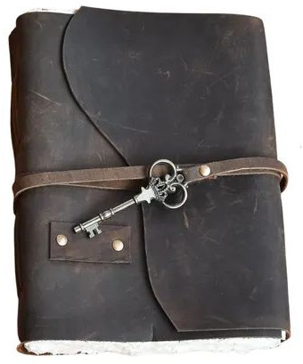 Hand Crafted Leather Diary For Gifting, Personal